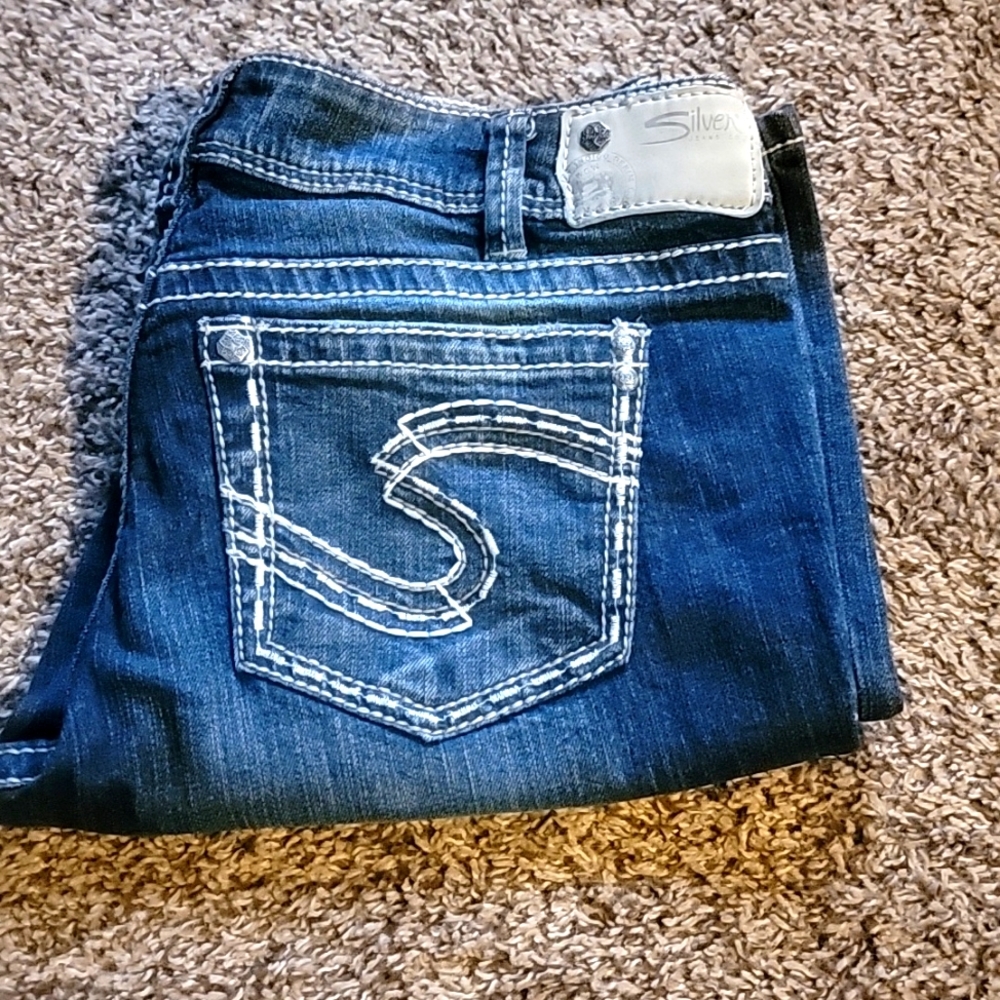 Silver Suki Jeans-Brand New!